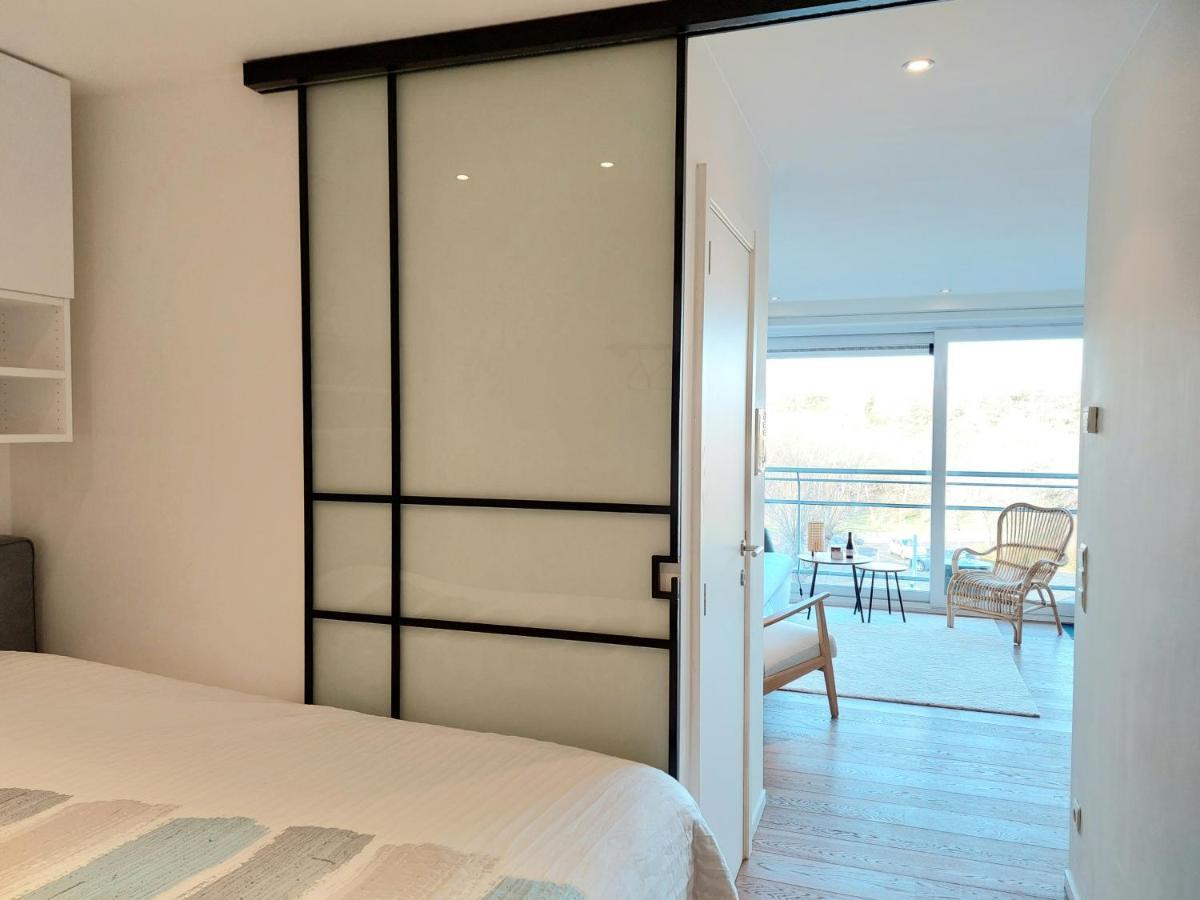 Studio 3 Bredene Met Strandcabine מראה חיצוני תמונה